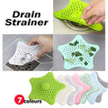 New Bathroom Drain Hair Catcher Bath Stopper Sink Strainer Shower Filter Covers - White