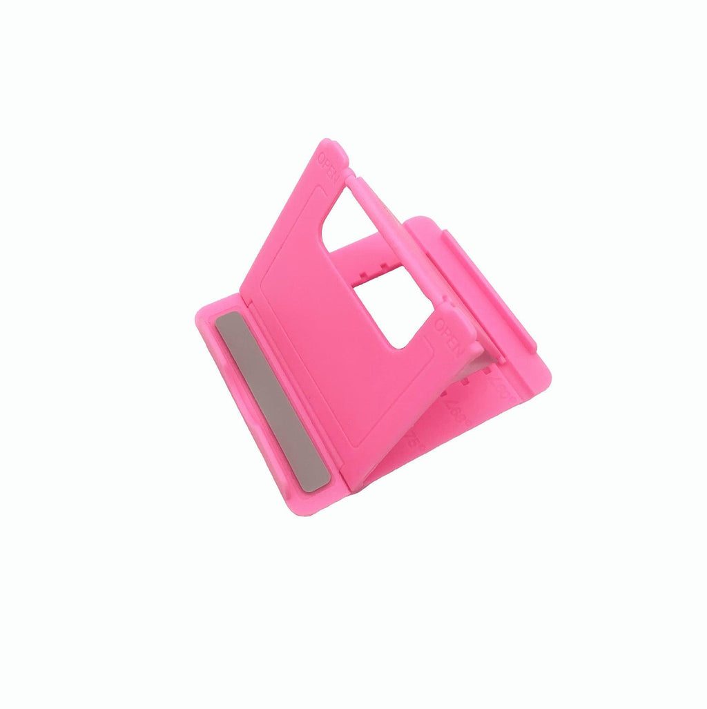 Universal Foldable Tablet and Phone Stand Adjustable Portable Desk Holder - Yellow