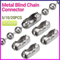 Upto20X Connector Roman Roller Blind Ball Chain Cord Joiner Vertical Hollandpart - 5PCS