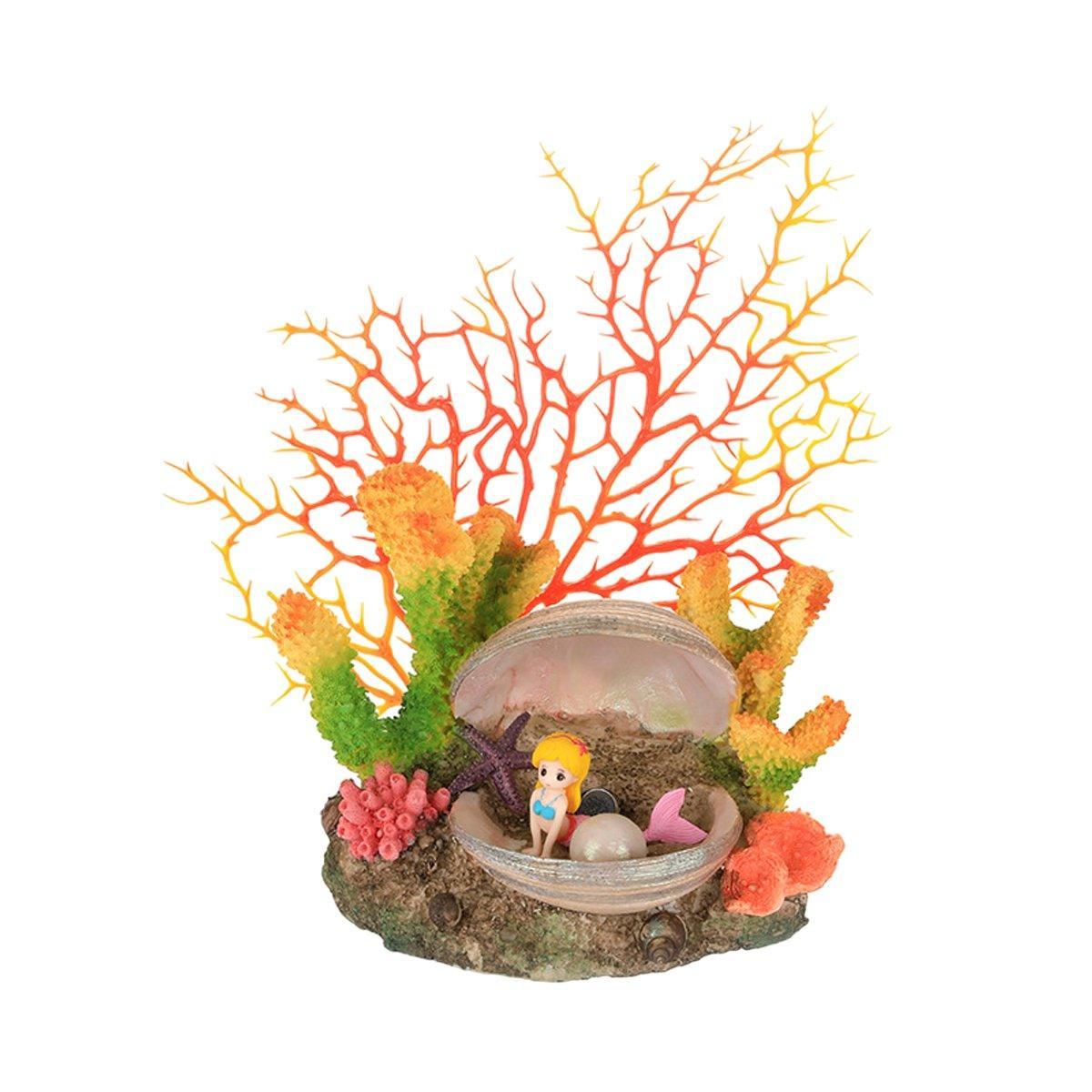 Aquarium Resin Coral Decorations for Fish Tank Marine Simulation Micro Landscape - GH0907