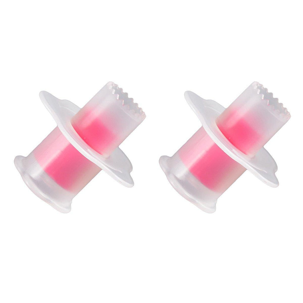 2PCS Eco-Friendly Plastic Paper Cup Cake Corer Pastry Hollowing Tool Easy to Use - Purple