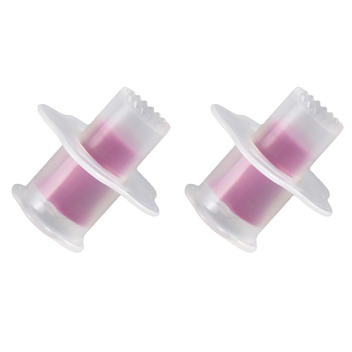 2PCS Eco-Friendly Plastic Paper Cup Cake Corer Pastry Hollowing Tool Easy to Use - Purple