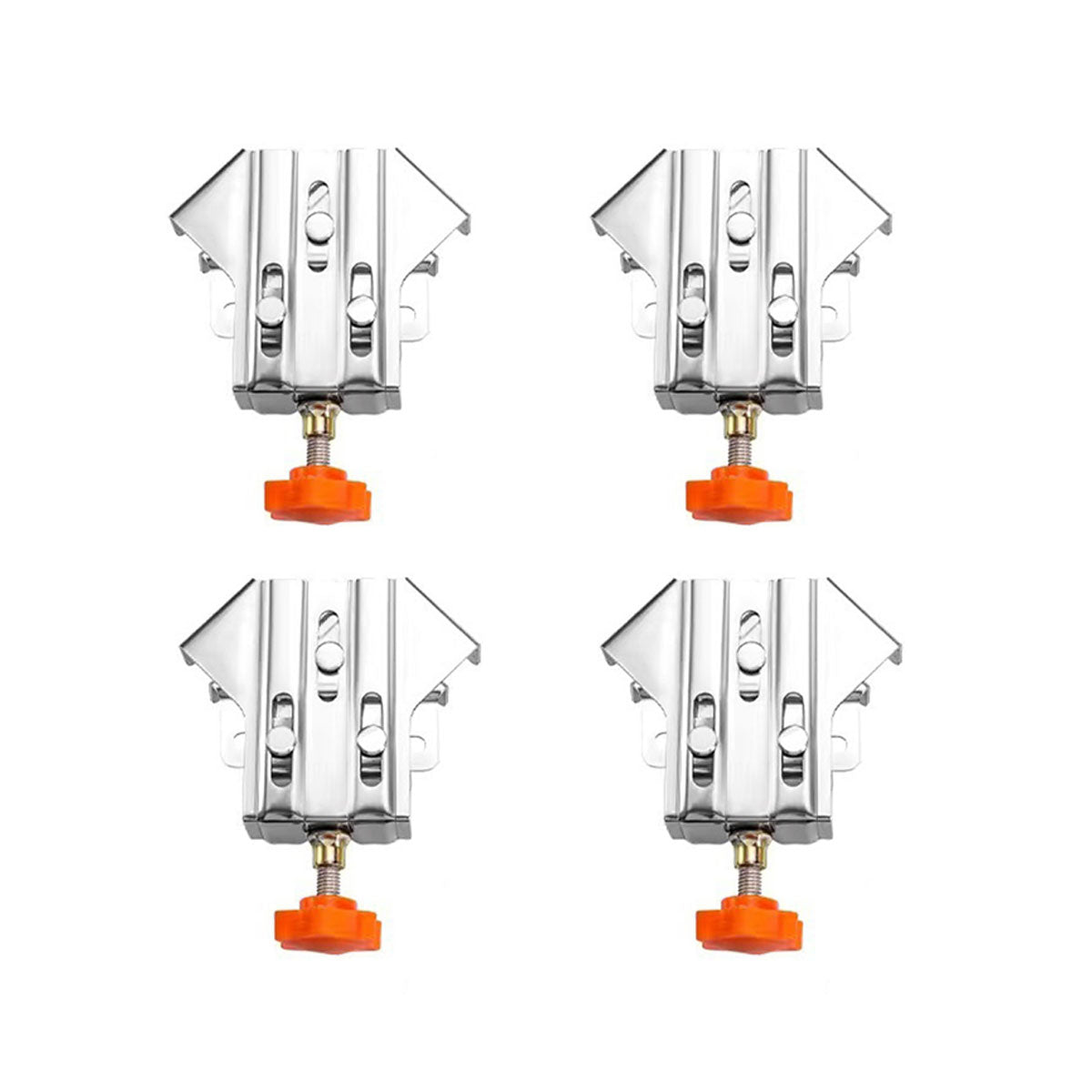 Angle Clamp Set 4pcs 90-Degree Adjustable L Shape Corner Woodworking Position - Closed style