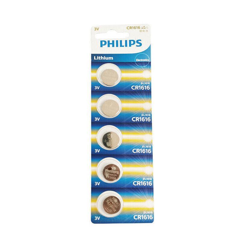 5-20Pcs Philips Cr1220 Cr1616 Cr1620 Cr1632 Cr2016 Cr2025 Cr2032 Button Battery - CR1220-5PCS