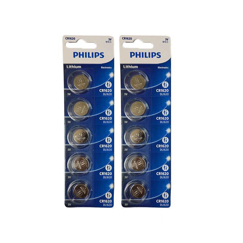 5-20Pcs Philips Cr1220 Cr1616 Cr1620 Cr1632 Cr2016 Cr2025 Cr2032 Button Battery - CR1632-5PCS
