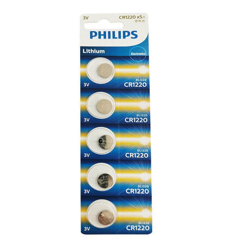 5-20Pcs Philips Cr1220 Cr1616 Cr1620 Cr1632 Cr2016 Cr2025 Cr2032 Button Battery - CR2016-20PCS