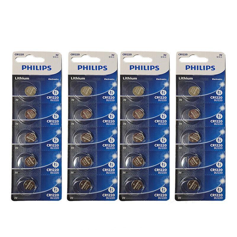 5-20Pcs Philips Cr1220 Cr1616 Cr1620 Cr1632 Cr2016 Cr2025 Cr2032 Button Battery - CR2025-10PCS