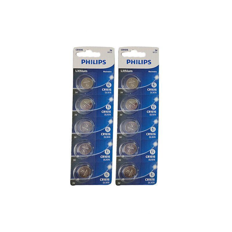 5-20Pcs Philips Cr1220 Cr1616 Cr1620 Cr1632 Cr2016 Cr2025 Cr2032 Button Battery - CR2025-10PCS