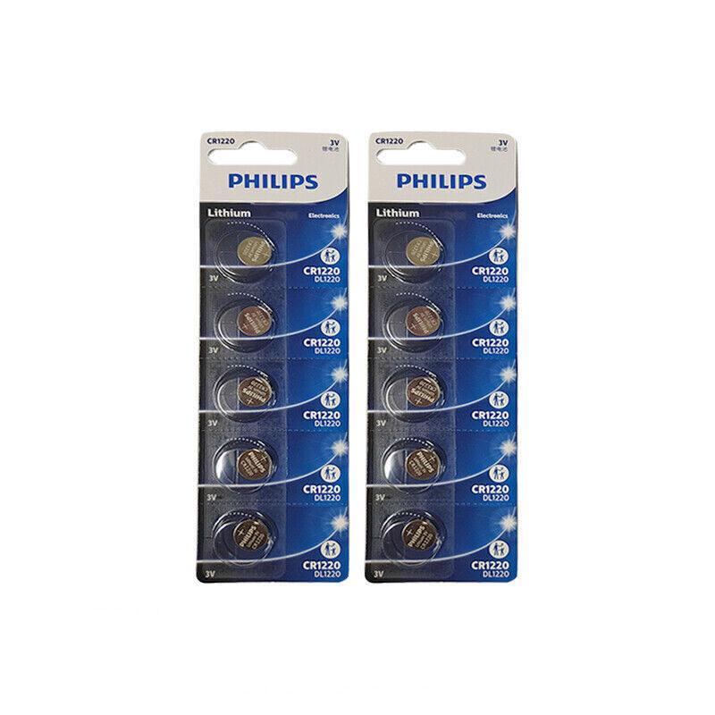 5-20Pcs Philips Cr1220 Cr1616 Cr1620 Cr1632 Cr2016 Cr2025 Cr2032 Button Battery - CR2032-5PCS