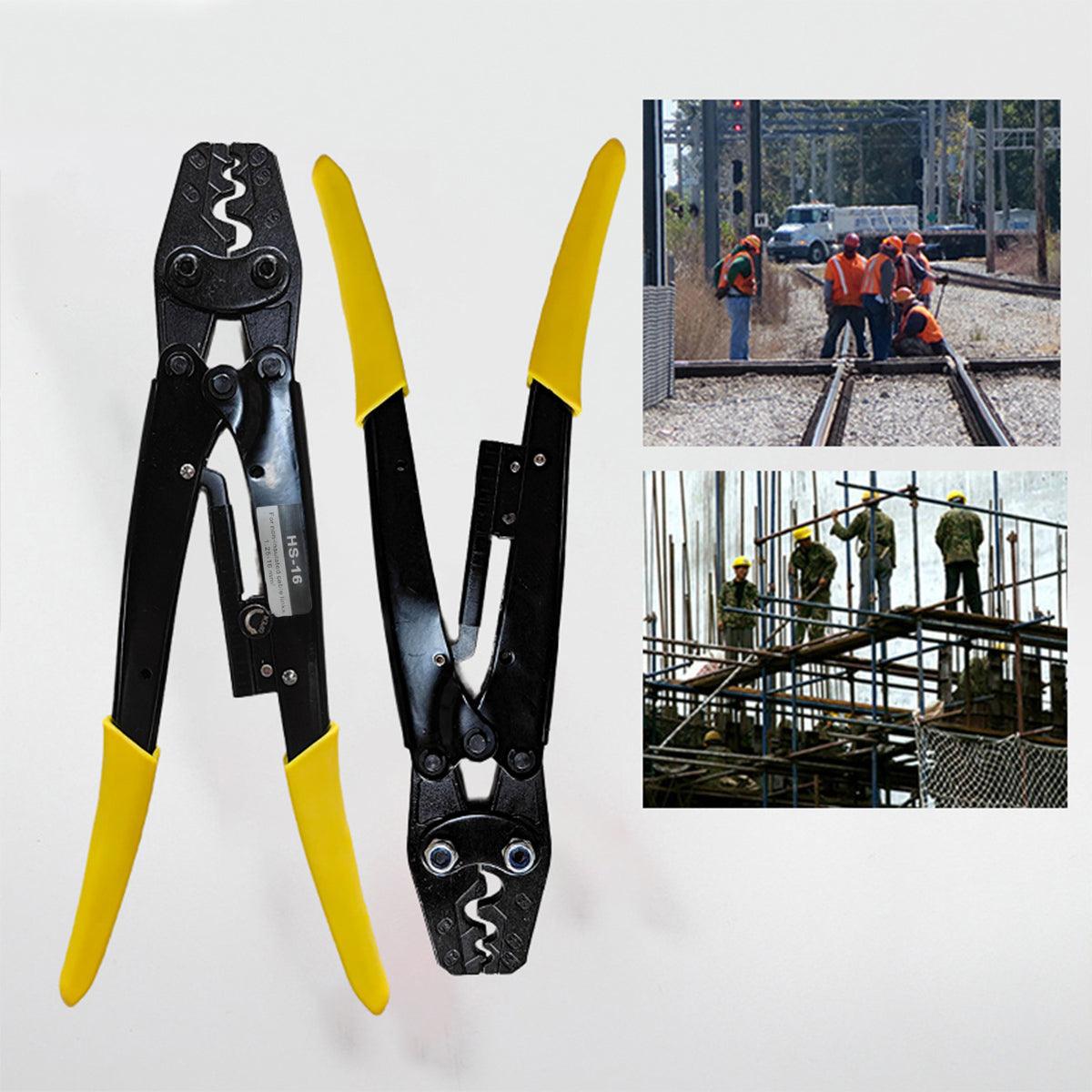 1.25-16mm² Wire Crimper Cable Plier Terminal Anderson Plug Lug Crimping Tool
