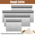 Stainless Steel Dough Cutter Knife Measurement Scraper Pastry Baking Tool - 20cm