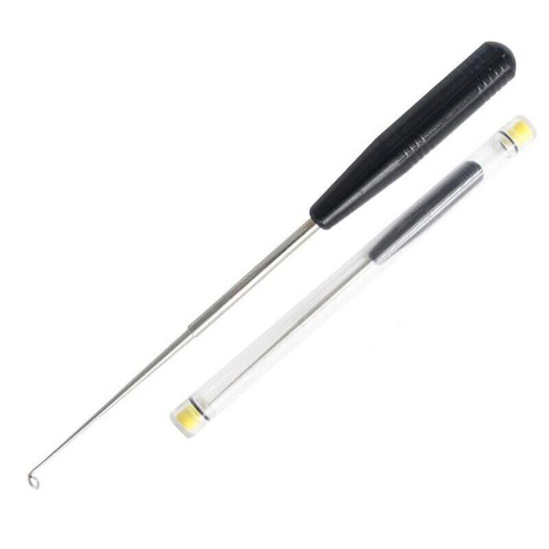 Fishing Hook Remover Stainless Steel Fishhook Dehooker Hook Detacher Extractor - Black