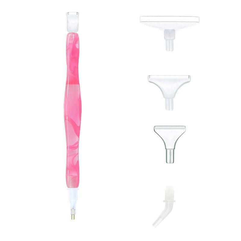5D Resin Diamond Painting Pen Resin Point Drill Pens Cross Stitch Diy Craft Art - Blue