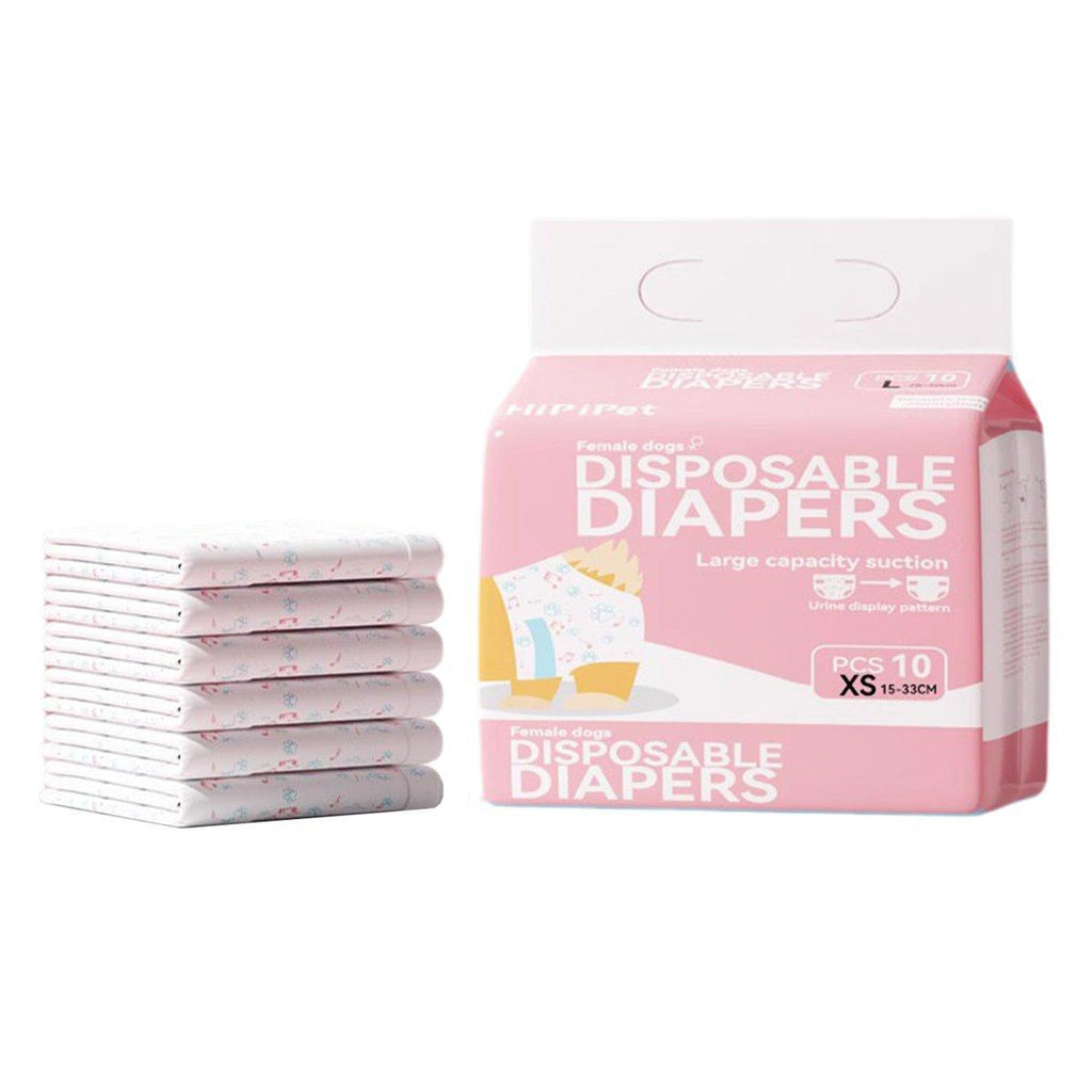 Dog Physiological Pants Pet Diaper Underwear for Hygiene and Incontinence Management - Female - S