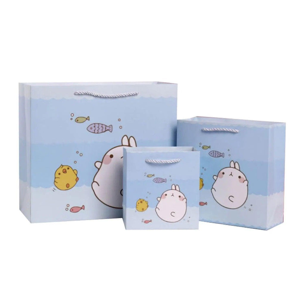25x Creative Cartoon Animal Gift Bags Cute Birthday Party Favors Tote Paper Bags - Dinosaur-Paradise-25pcs-M