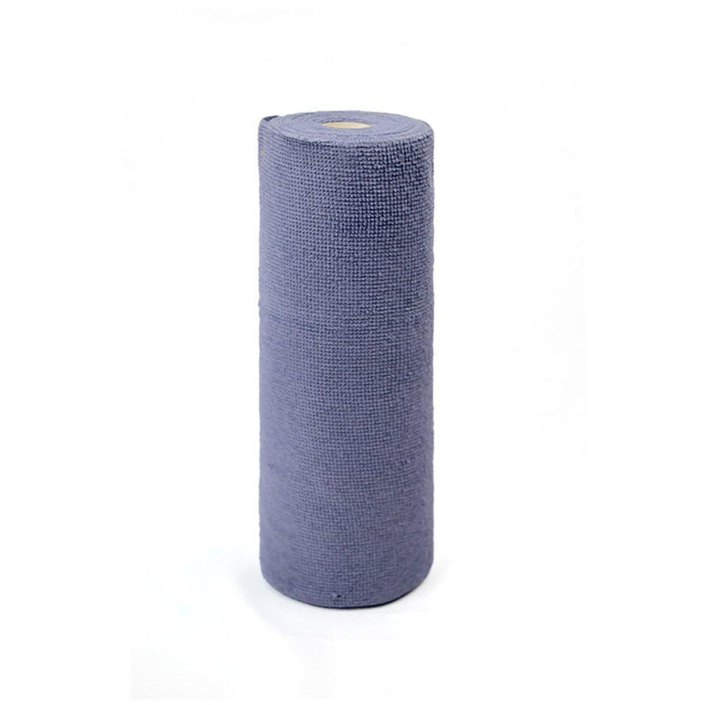 Multifunctional Kitchen Cleaning Towel Strong Absorbent Hand Tear Dish Cloth - Cyan Blue