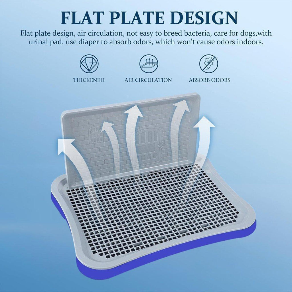 Pet Potty Training Pad Small And Medium-sized Dog Toilet Urinal Pee Tray - Navy