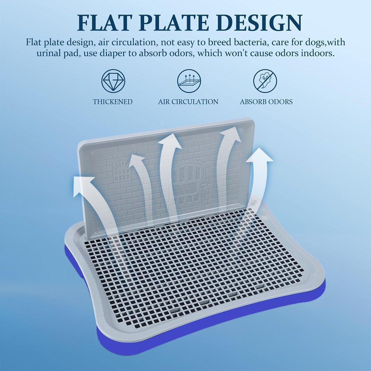 Pet Potty Training Pad Small And Medium-sized Dog Toilet Urinal Pee Tray - Navy