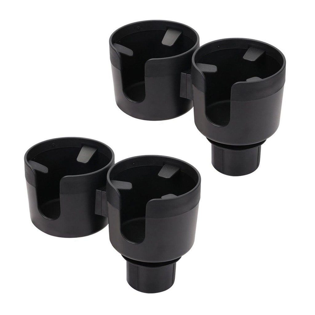 2pcs Car Cup Holder Organiser Dual 2-in-1 Adjustable Drink Holder for Vehicles