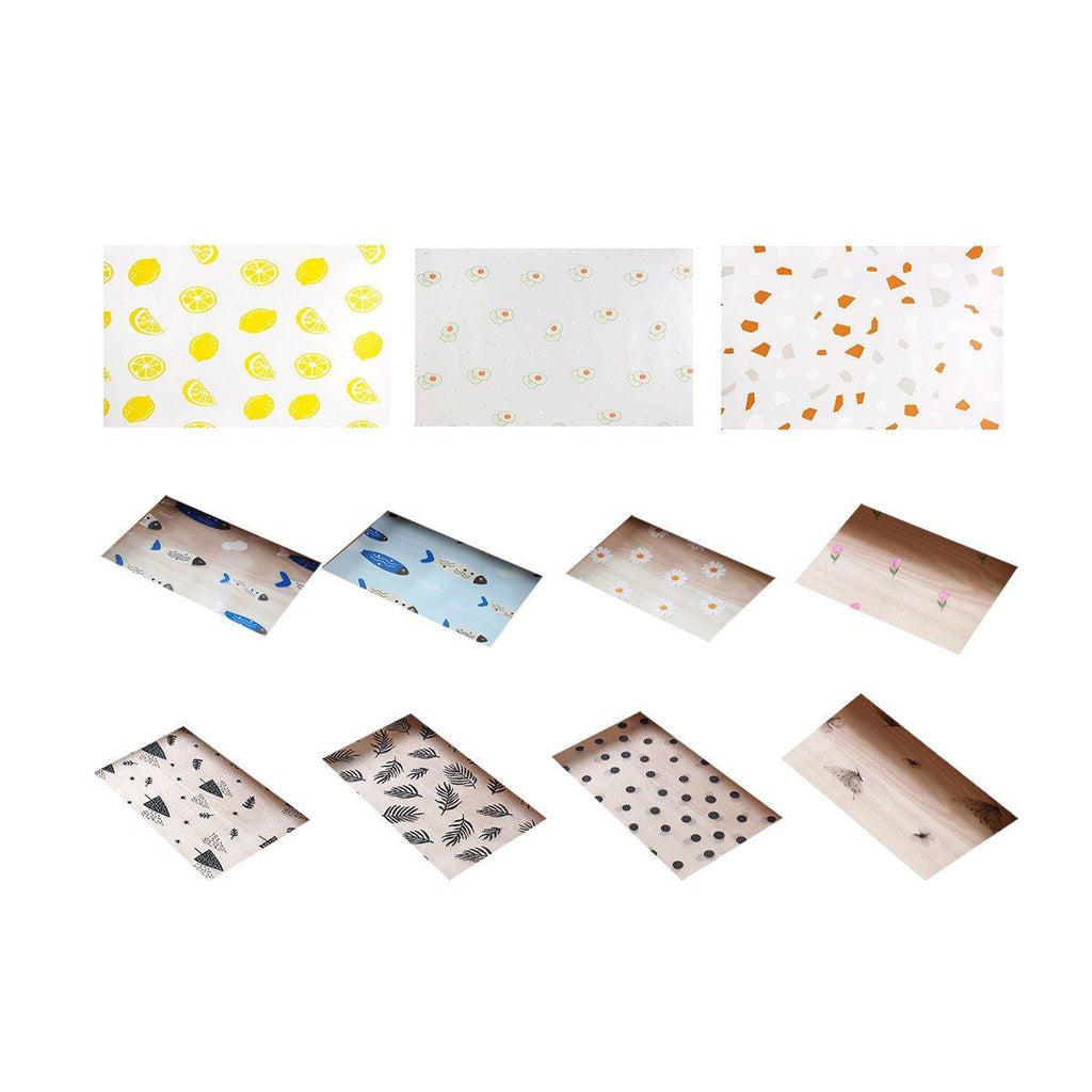Household Drawer Liner Paper Wardrobe Dustproof Cabinet Mat Grease Proof Mat - Tulip