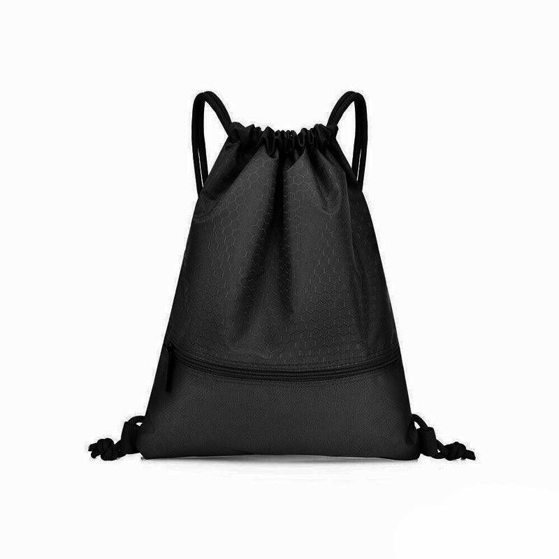 Backpack Sport Pack String Tote Gym Bag Cinch Sack School Drawstring Capacity - Green