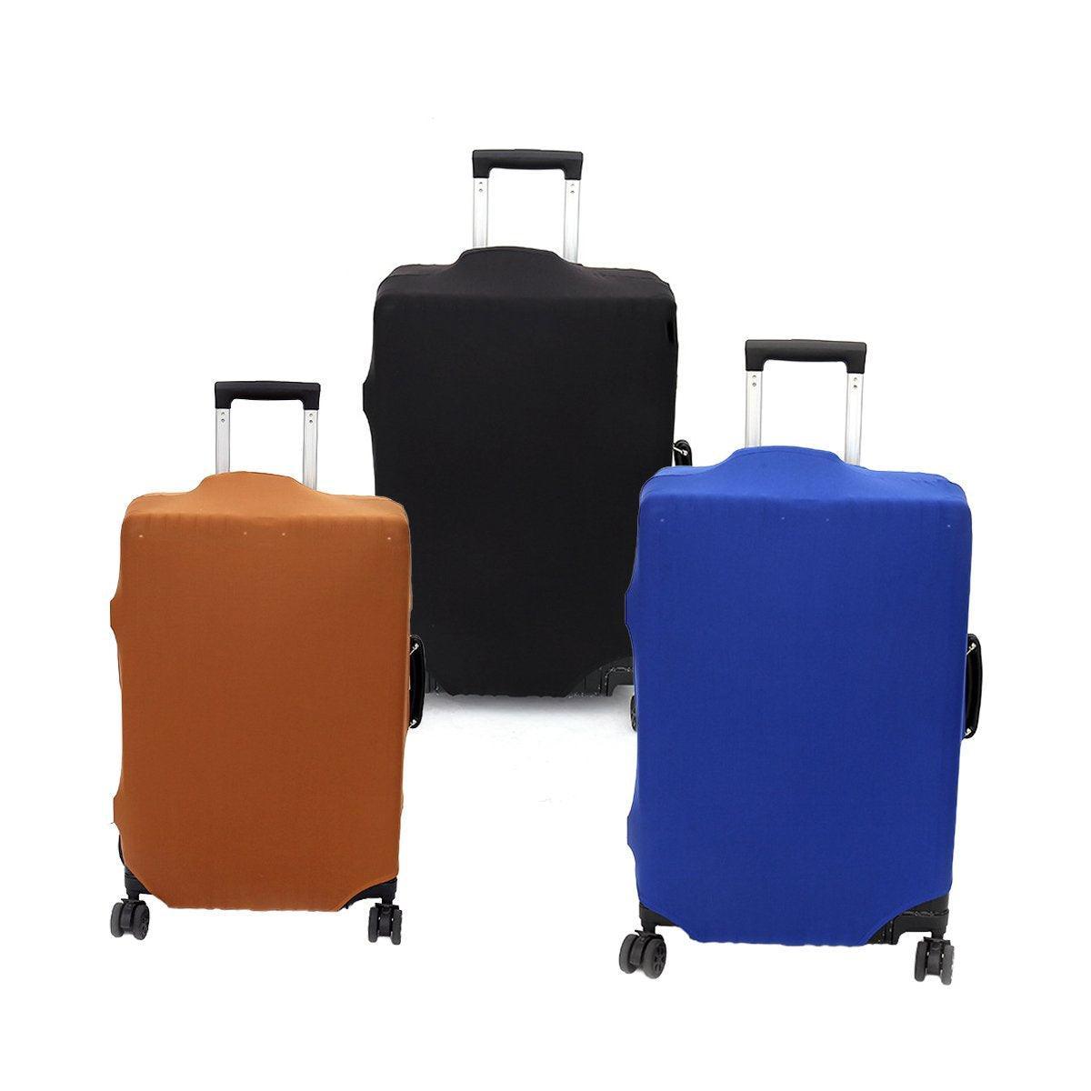 Thickened High Stretch Suitcase Dust-proof Luggage Protector Travel Case Cover - Blue-20inches