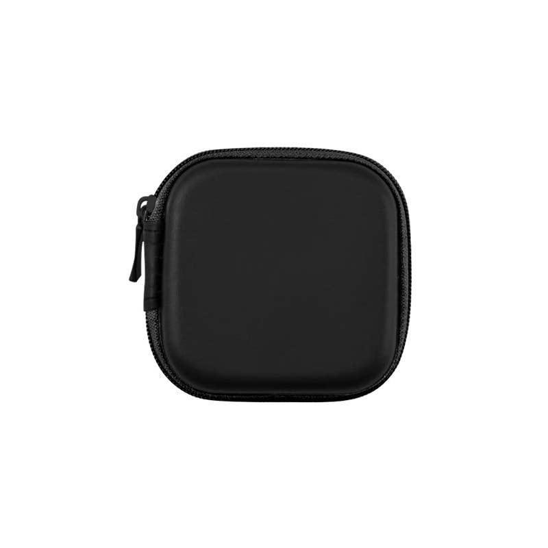 Portable Hard Case Pouch Storage Bag For Earphone Headphone Earbuds Cable - Blue