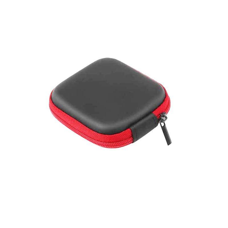 Portable Hard Case Pouch Storage Bag For Earphone Headphone Earbuds Cable - Yellow