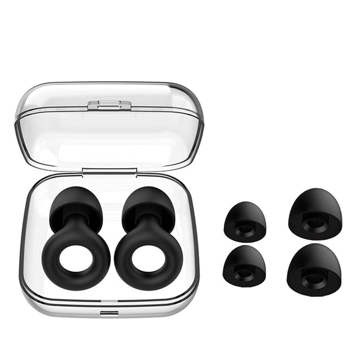 Anti-Noise Sleep Soundproof Earplugs Comfortable Foam Ear Plugs for Sleeping - White