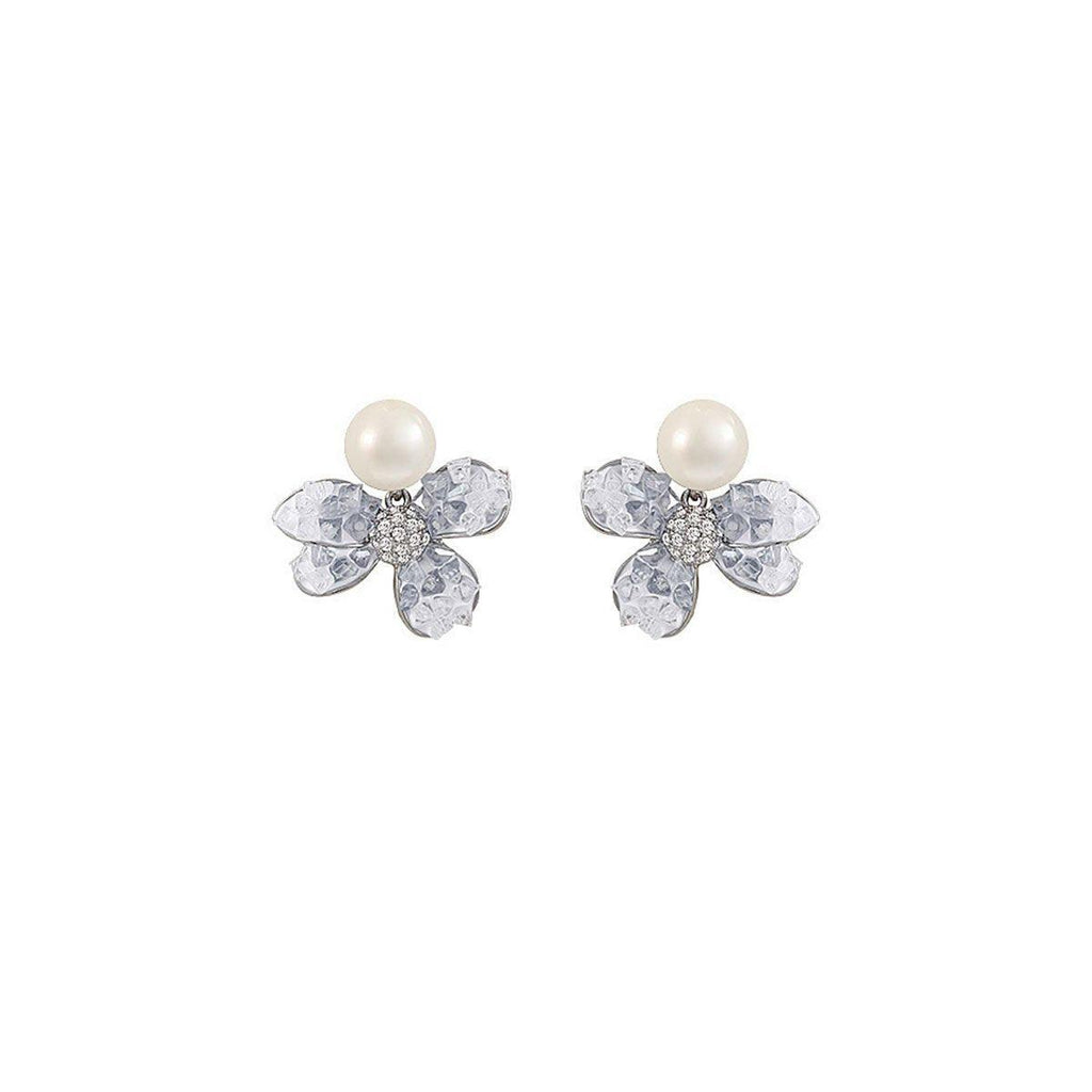 Luxury Crystal Butterfly Bow Earrings Elegant Dangle Fashion Jewelry Women
