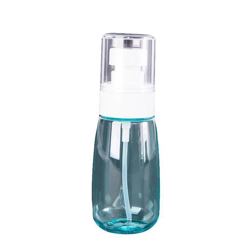 10pcs Portable Travel Emulsion Dispenser Bottle Press Pump Refillable Containers - Pink-100ml