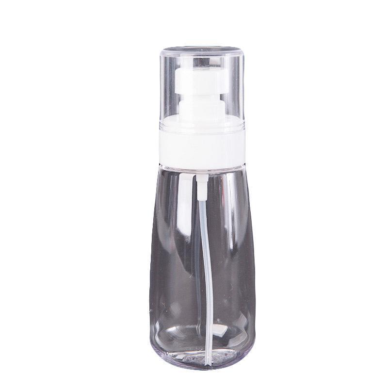10pcs Portable Travel Emulsion Dispenser Bottle Press Pump Refillable Containers - Blue-60ml