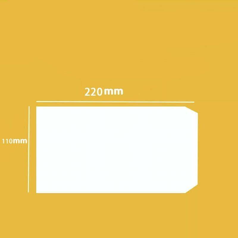 White Business Envelopes 8 Sizes Opaque Mailer with Pre-Printed Postcode - 7N:230*160MM