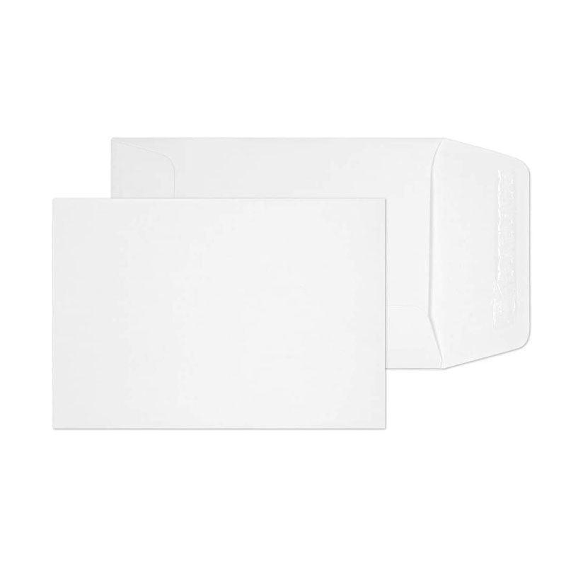 White Business Envelopes 8 Sizes Opaque Mailer with Pre-Printed Postcode - 7N:230*160MM