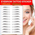 3D Waterproof Eyebrow Tattoo Sticker Hair-Like Natural Brows for Sparse Eyebrows - JY10