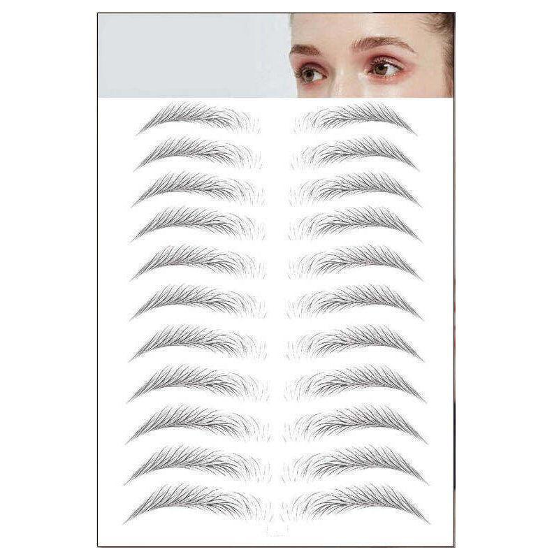 3D Waterproof Eyebrow Tattoo Sticker Hair-Like Natural Brows for Sparse Eyebrows - JY16