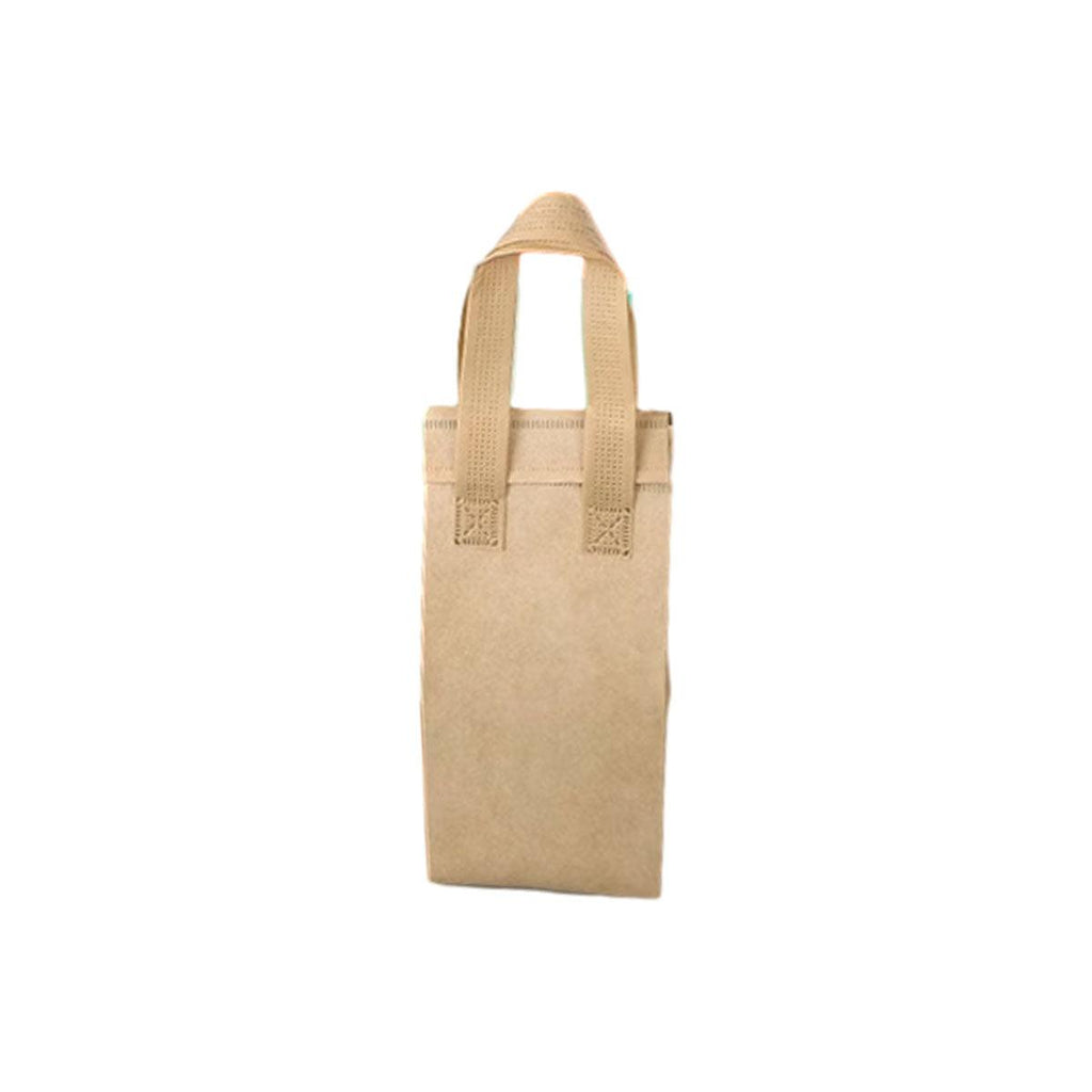 50pcs Thermal Insulation Packing Bag Non Woven Milk Tea Cake Food Storage Bag - White-27x12x10cm