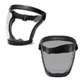 Super Protective Mask Anti-Fog Full Face Shield All-Inclusive For Men and Women - Black-2PC