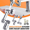 Faucet Extender Universal Rotate Robotic Arm Tap 1080 Swivel Spray Extension - Model 2