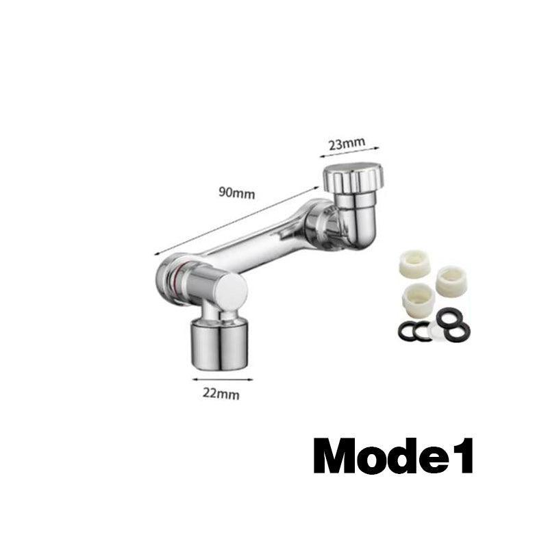 Faucet Extender Universal Rotate Robotic Arm Tap 1080 Swivel Spray Extension - Model 2