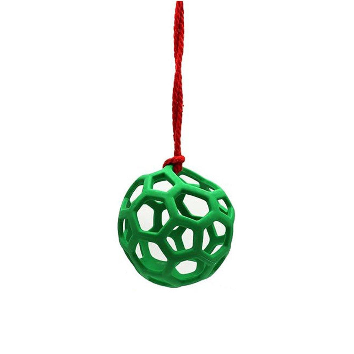 Hanging Hay Feeders Stable Feed Polo Feeding Balls Toy for Horses and Livestock - Blue