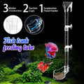 Aquarium Feeding Tube Multifunctional Fish Tank Floating Feeding Ring Shrimp Feeder