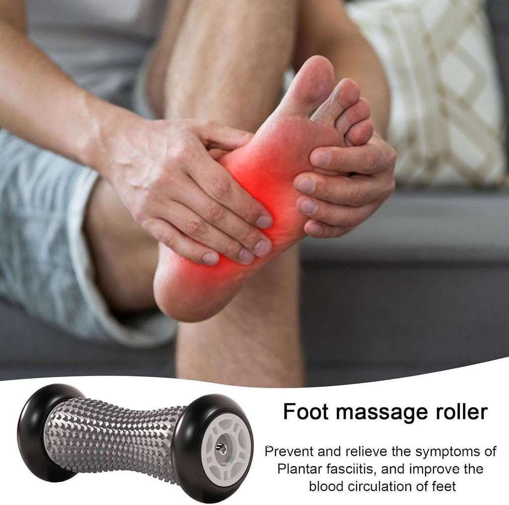 Foot Massage Roller Muscle Relaxation Arch Care Yoga Fitness Tool - Blue