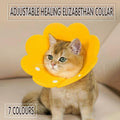 Pet Dog Cat Adjustable Soft Healing Elizabethan Collar Cone Medical Protective - Purple