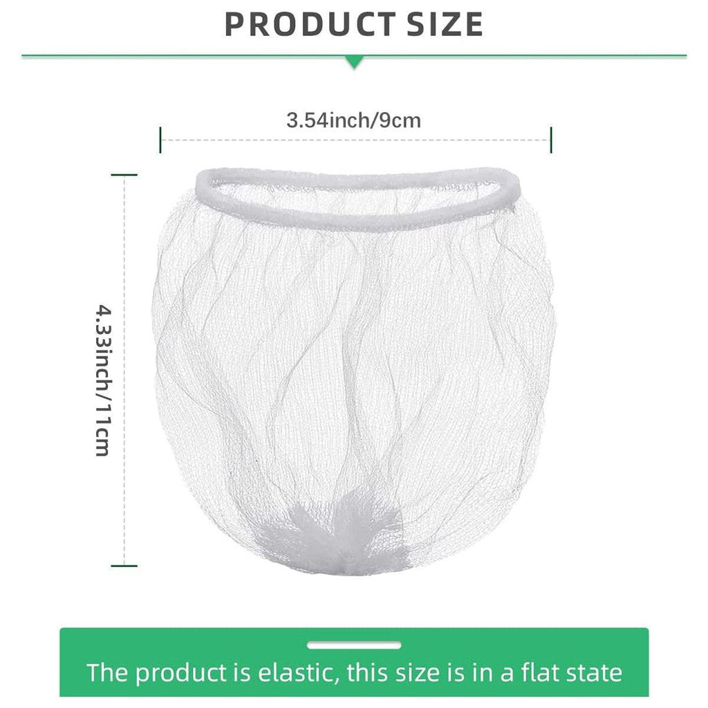 300pcs Disposable Kitchen Sink Strainer Anti Clogging Sewer Mesh Pocket Filter