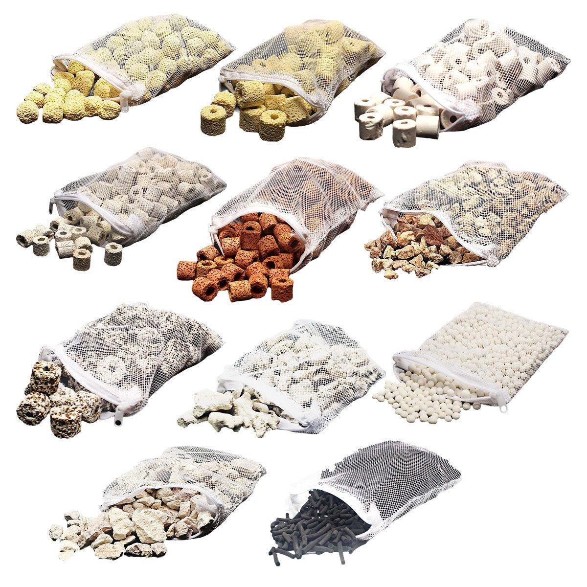 500g Fish Tank Water Filter Media Aquarium Filtration Material Sponge Pad - Bacteria Ring