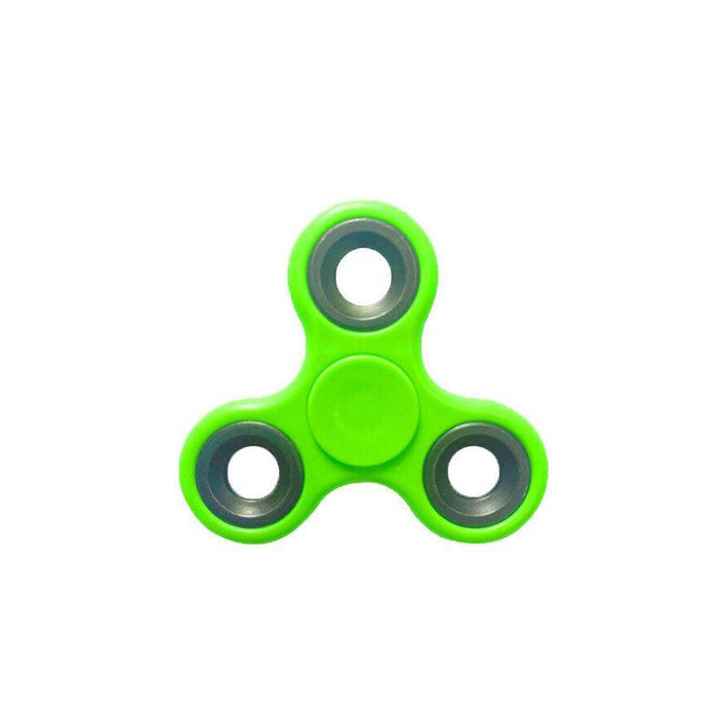 3D Fidget Hand Finger Spinner Focus Tool Stress Relief Item for Daily Use - Green