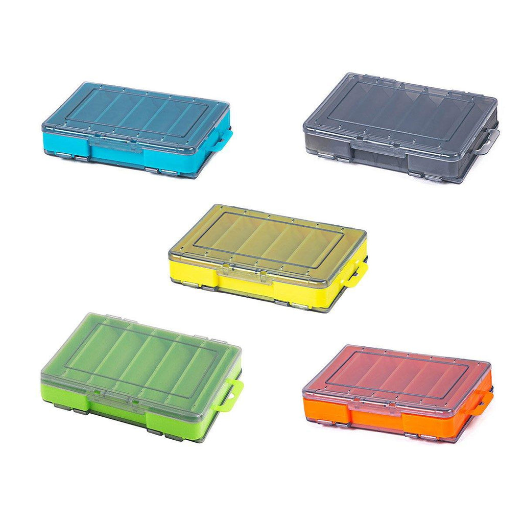 Multifunctional Fishing Bait Storage Box Accessories Gear Organizer Tool Box - Grey-S