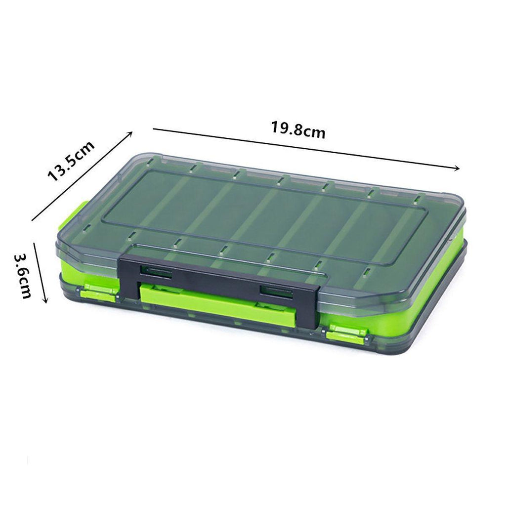Multifunctional Fishing Bait Storage Box Accessories Gear Organizer Tool Box - Orange-L