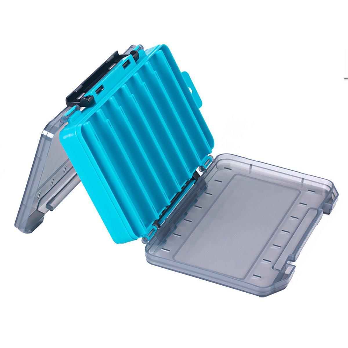Multifunctional Fishing Bait Storage Box Accessories Gear Organizer Tool Box - Orange-S